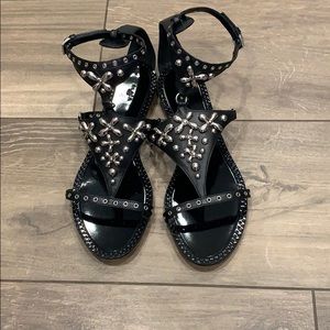 Alaia Embellished Sandals
